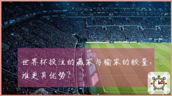世界杯投注的赢家与输家的较量，谁更具优势？