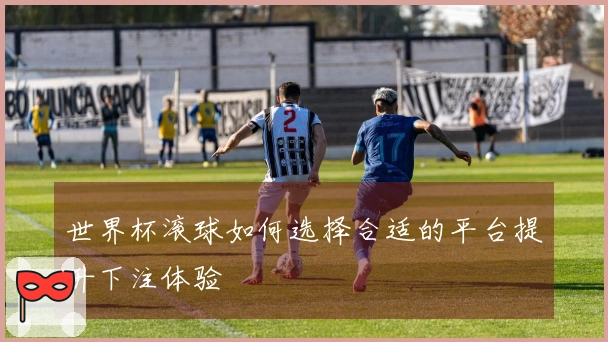 世界杯滚球如何选择合适的平台提升下注体验