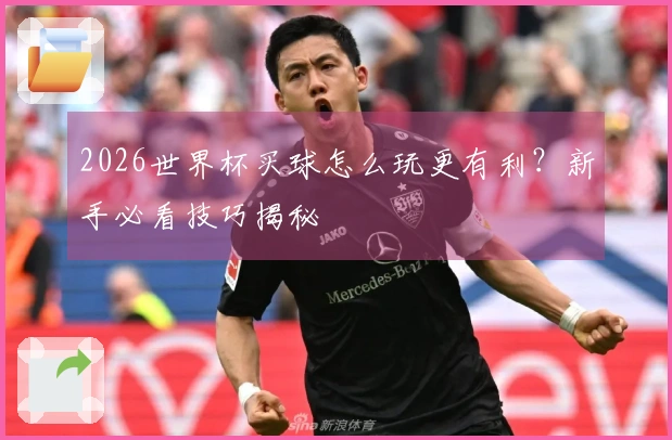 2026世界杯买球怎么玩更有利？新手必看技巧揭秘